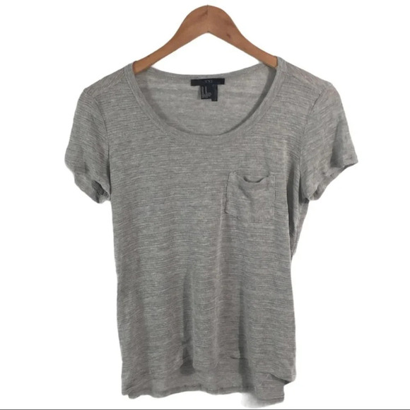 WS331 Forever 21 XXI Sheer Pocket Boho T Shirt M - Picture 1 of 4